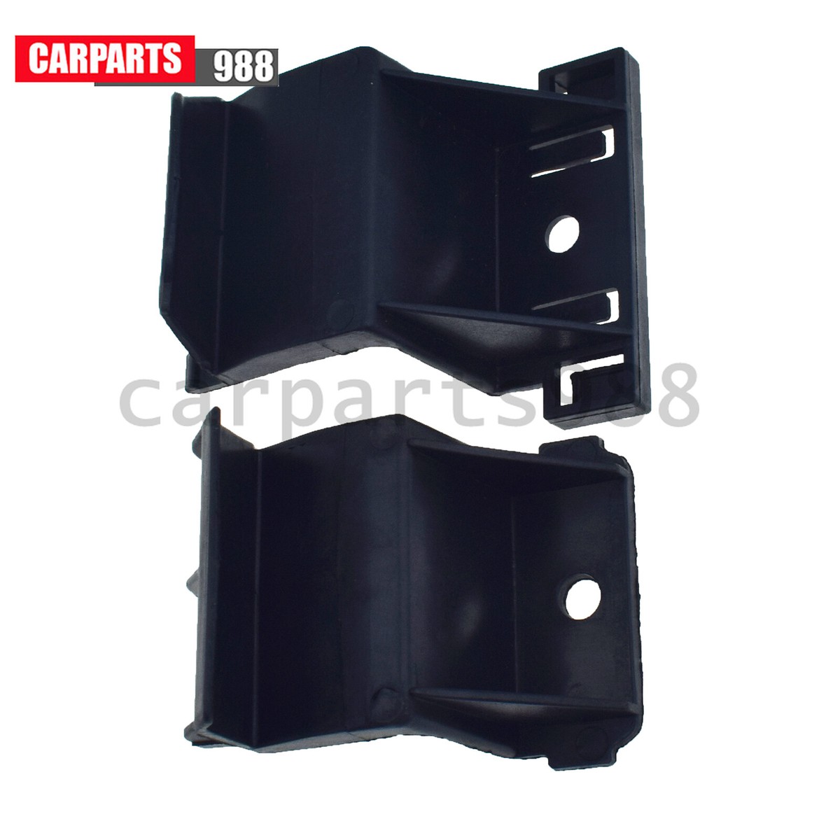 Front Left Right Bumper Bracket Black For 2010-13 Mazda 3