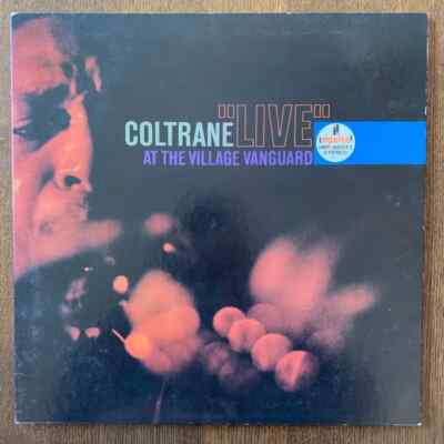 LP John Coltrane ''Live'' At The Village Vanguard GATEFOLD / RED VINYL / INSERT