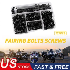 177pcs Fit For Yamaha Motorcycle M6 M5 Complete Fairing Bolts Kit Screws Nut Set
