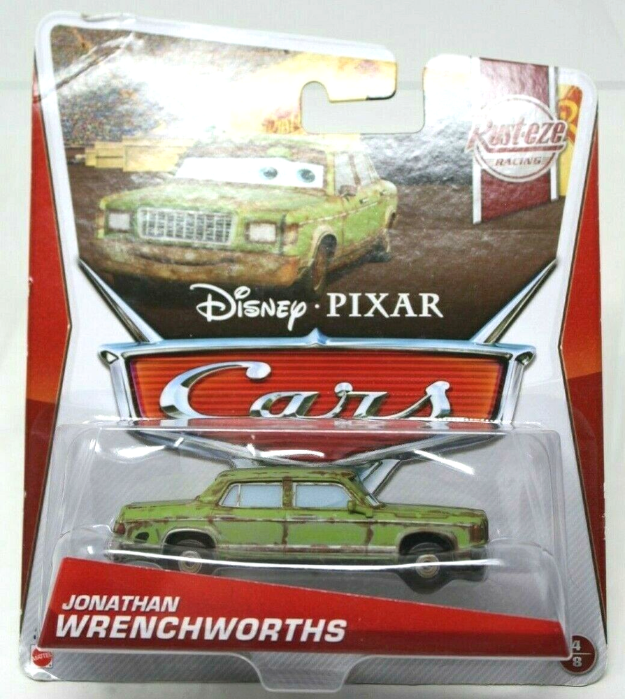 Disney Cars JONATHAN WRENCHWORTHS Rust-Eze Racing 4/8  DieCast #D21