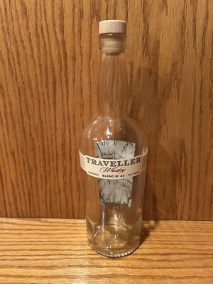 Traveler Whiskey Empty Bottle 750ml Chris Stapleton Buffalo Trace Distillery