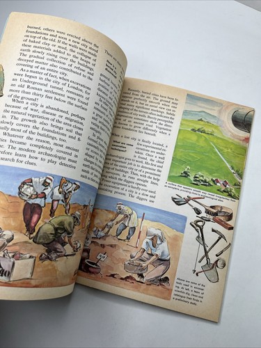 The How And Why Wonder Book Of LOST CITIES Paperback Vintage 1969 Original - Picture 16 of 19