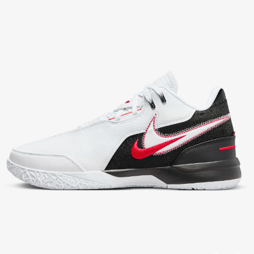 Баскетбольные кроссовки Nike Lebron NXXT Gen AMPD EP Белый/красный (FJ1567-100)