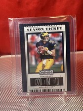 2019 Contenders Draft Tickets Season Ticket #96 TOM BRADY  Michigan Wolverines 