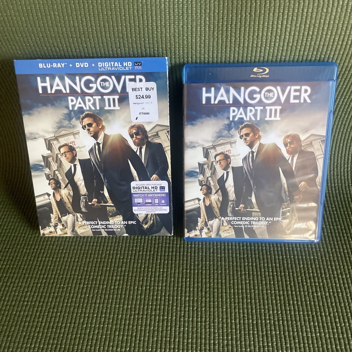 Hangover Part 3 Dvd 
