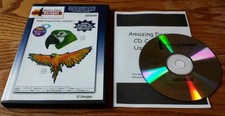Amazing Designs Embroidery: Jumbo Tropical Birds Collection 1 PC CD-ROM RARE
