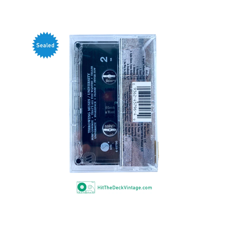 Throwing Muses - University Cassette Tape (1995) Alt Rock Kirsten Hersh SEALED - Image 2 of 3