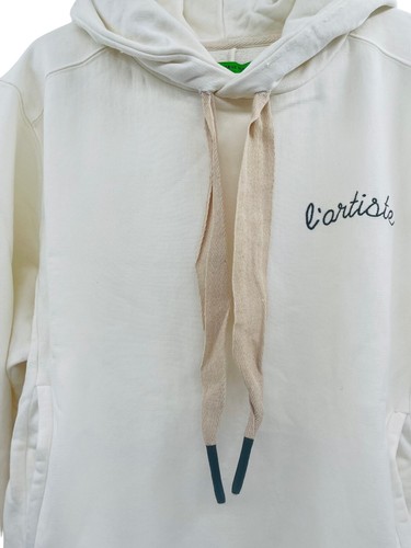 Free People Sandrine Rose Sweatshirt Gr. XS Raw Edge L'Artiste weiß Hoodie - Bild 7 von 12