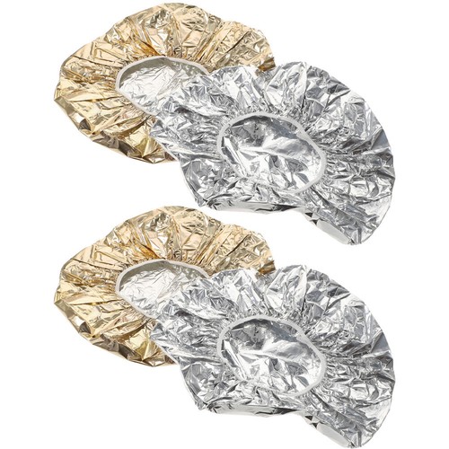4 Pcs Aluminum Foil Cap Heat Hair for Conditioning Men and Women Deep Dye - Picture 7 of 12