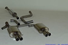 FMS 70mm Duplex-Anlage Edelstahl Ford S-Max (Typ WA6, ab 05.10) 2.2l TDCI 147kW