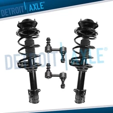 Front Struts w/ Coil Spring Assembly Sway Bar Kit for 2010 - 2012 Subaru Outback