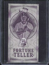 2018 Topps Gypsy Queen #FTM-5 Rafael Devers Rookie Fortune Teller Mini