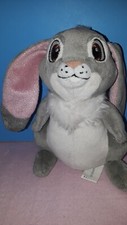 Rare Disney Bambi Just Play THUMPER 7" Plush Stuffed Animal Sparkly Ears