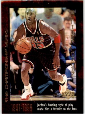 1999 UPPER DECK THE CHAMPIONSHIP YEARS MICHAEL JORDAN #45
