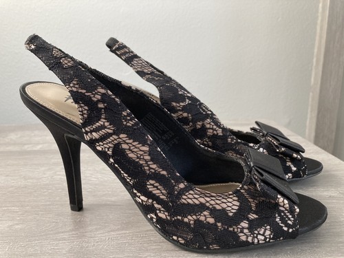 FIONI NIGHT Heels Slingback Open Toe 