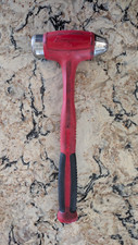 Snap On Ball Peen Dead Blow Hammer HBBD40 Red 40oz