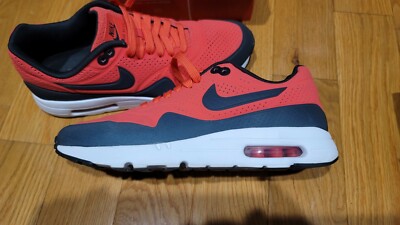 NIKE AIR MAX 1 MOIRE 2015 ''RIO'' USED SZ 8 MEN 705297-601 3M REFLECTIVE RARE