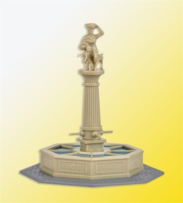 Kibri 38151 H0 Deko-Set „Brunnen“ – Detaillierter Bausatz Für Modellbahn-Landschaften, 1:87