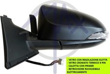 SPECCHIO SPECCHIETTO RETROVISORE ELETTRICO TERM SX PER TOYOTA YARIS 2014 AL 2020