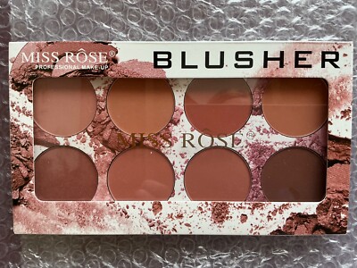 Professional MAKE UP Blusher Rouge Miss Rose 8 Töne Neu 