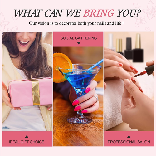 Acrylic Nail Kit with Drill Nail Kit Acrylic Set for Beginner Nude Pink White 12 - Picture 9 of 9