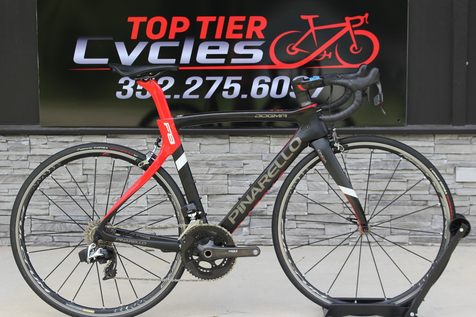 52 cm - 2017 Pinarello Dogma F8- SRAM RED Etap! -15lbs -$11,000 Retail -INV 1229