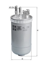 Kraftstofffilter Knecht KL 230 FÜR Ford Treibstofffilter