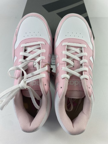Adidas Hoops 3.0 Bold Pink/White Kids Size 5 IH7892 - Picture 5 of 8