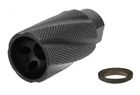 Linear Comp Muzzle Brake 5.56 Compensator 1/2X28 USA Made Steel Nitride .223