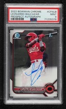 2022 Bowman Chrome Prospect Auto Leonardo Balcazar #CPA-LB PSA 9 MINT Auto yf0