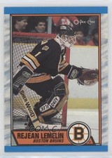 1989-90 O-Pee-Chee Tembec Test Reggie Lemelin #40 0ll