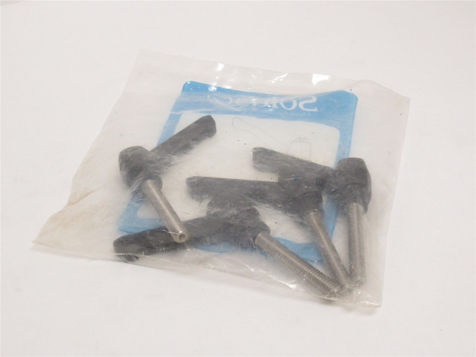 225946 New-No Box; System Plast RH-20-BK-MS51618-50 Bag-4 Male Ratchet Handles