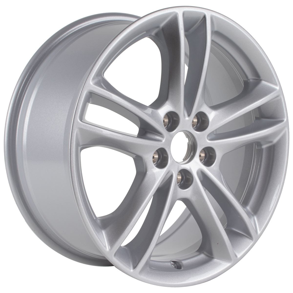 Jante en alliage 17 de Ford argent 5x2 branches idéale trajets vacances