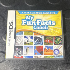 Ubisoft My Fun Facts Coach (Nintendo DS, NTSC-U/C) E Educational Trivia Manual