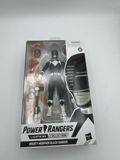 Mighty Morphin Power Rangers Lightning Collection Black Ranger action figure