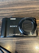 Sony Cyber-Shot DSC-H55 14.1MP 10x Optical Zoom Digital Camera, charger, sd card