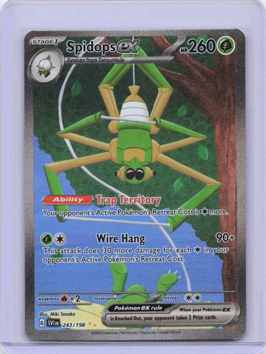 Spidops ex 243/198 SV01: Scarlet & Violet Base Set Holo