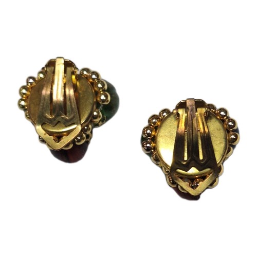 Vintage Murano foliert Kunst Glitzer Glas geknotet Perlen Halskette Ohrringe Set 126 Gramm - Bild 10 von 10
