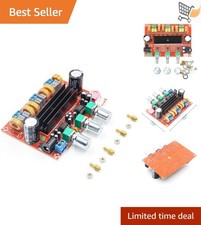 2 x 50W Digital Audio Power Amplifier 2.1 Channel Subwoofer for Speakers