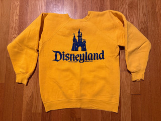 Ultra Rare 1960s Disneyland Vintage Sweatshirt
