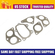 5pcs Up Down Pipe Exhaust Manifold Gaske Fit For Subaru Impreza Wrx Sti Gt Turbo 5pcs Up Down Pipe Exhaust Manifold Gaske Fit For Subaru Impreza Wrx Sti Gt Turbo