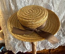 Vintage 5  Finest Bonnet For Antique Or Early Doll Lot 10120