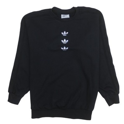 Schwarzer Damenpullover Sweatshirt Größe 12 von Adidas