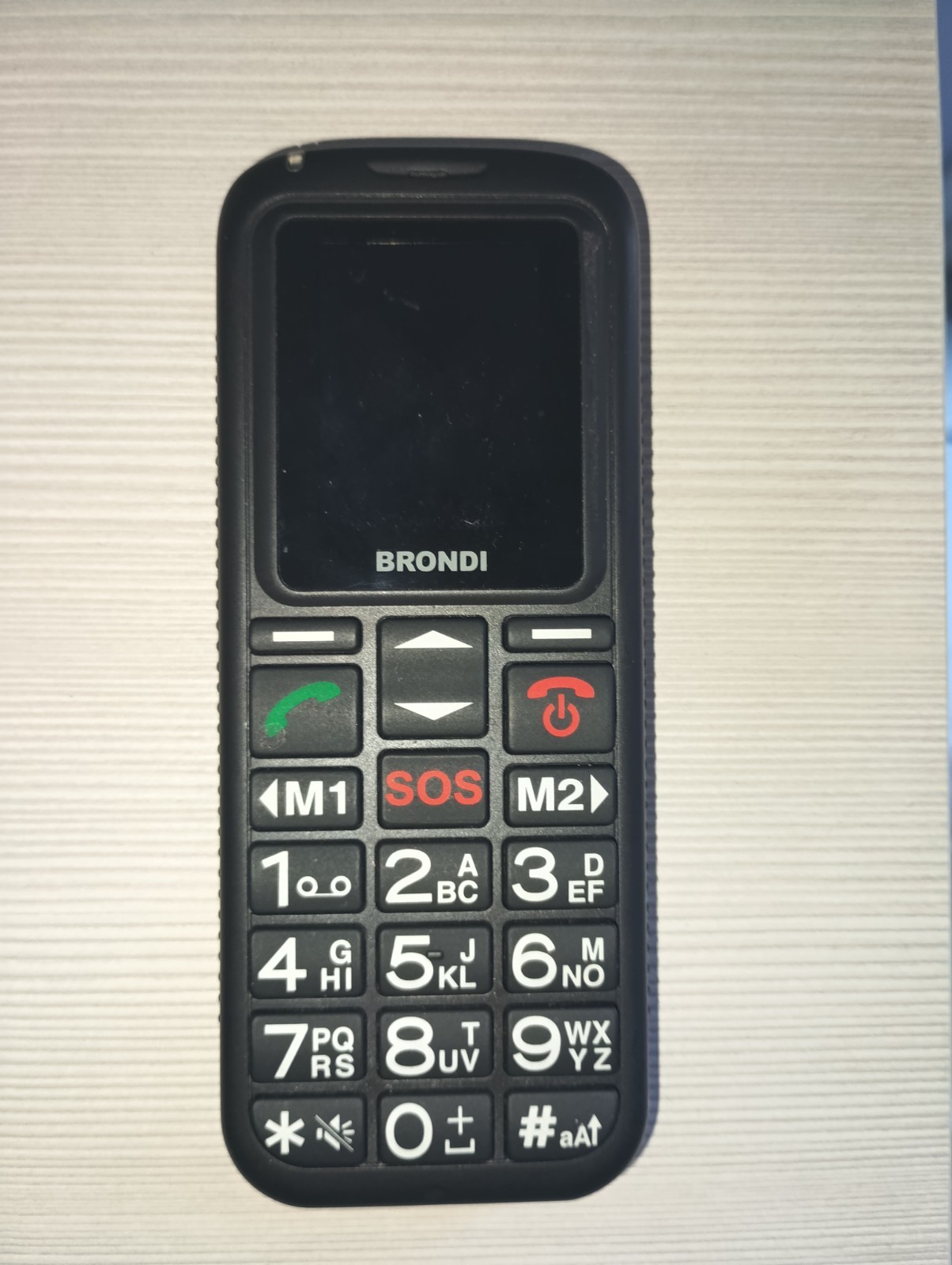 Brondi Amico Unico + Telefono Cellulare - Nero (Sbloccato) = mancano accessori