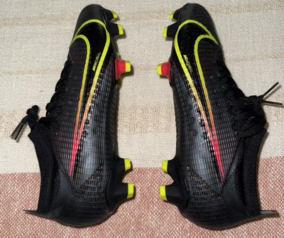 Nike Mercurial Vapor 14 Pro FG Soccer Cleats  Black Cyber  CU5693-090 Mens 5.5