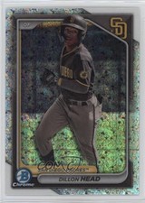 2024 Bowman Chrome Prospects Mini-Diamond Refractor Dillon Head #BCP-109 0q4v
