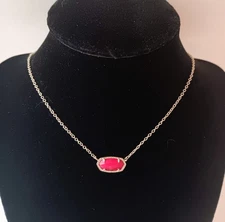 Kendra Scott 16" 'Elisa' Azalea Illusion 14k Gold Plated Pendant Necklace