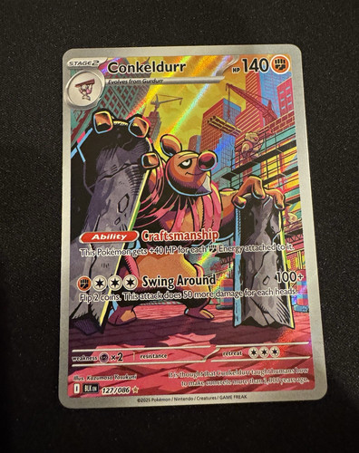 Conkeldurr - 127/086 - SV: Black Bolt (BLK)