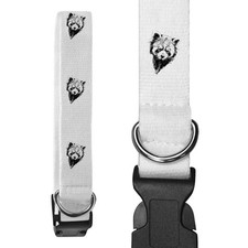 Collari per cani 'Ritratto di panda rosso' (PR053921)