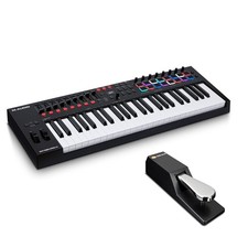 Oxygen Pro 49 + SP-2 - Clavier Maître MIDI de 49 Touches sensibles à la veloc...